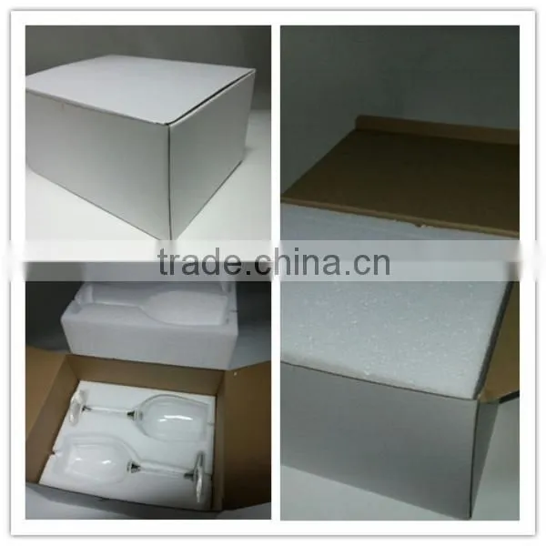 Stocked,Eco-Friendly Feature and Glass Drinkware Type Diamond Shaped Whisky Glass Gold Color Stem Using Wendding