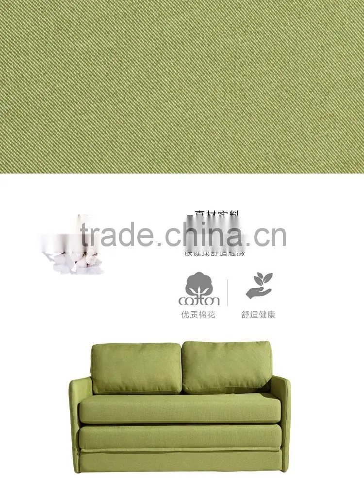 wholesale colorful convertible fabric loveseat sleeper