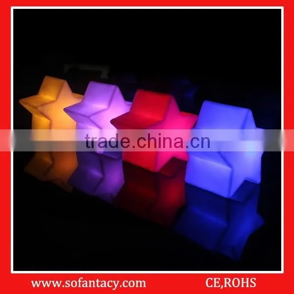 promotion led star shape party lamp