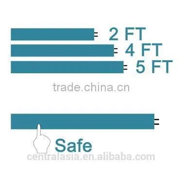 High quality Jiangmen factory All Plastic led tube t8 10W 100lm/w 270deg 120CM t8 led tube