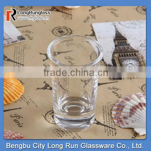 LongRun 1.5oz high quality materials short tea glass cup wholesale
