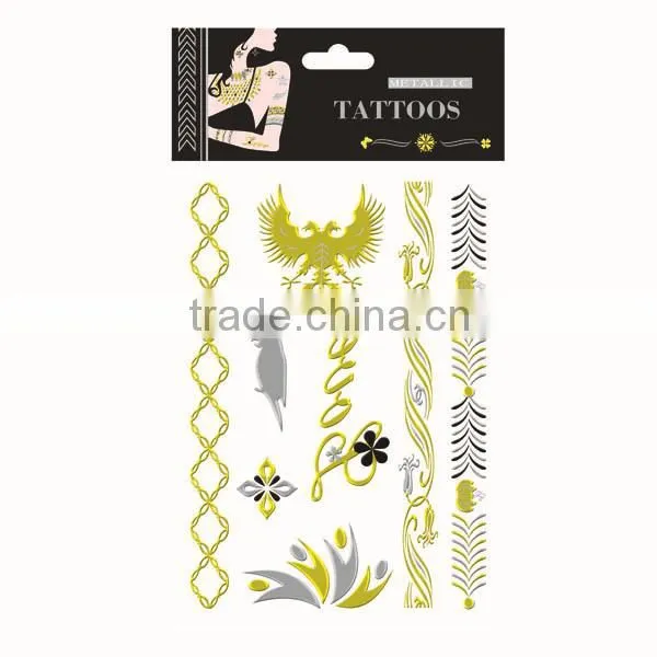 Metallic non-toxic Flash tattoo