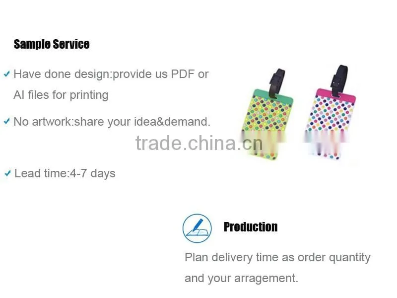 OEM Airplane Hang Luggage Tag Printing And Label Factory