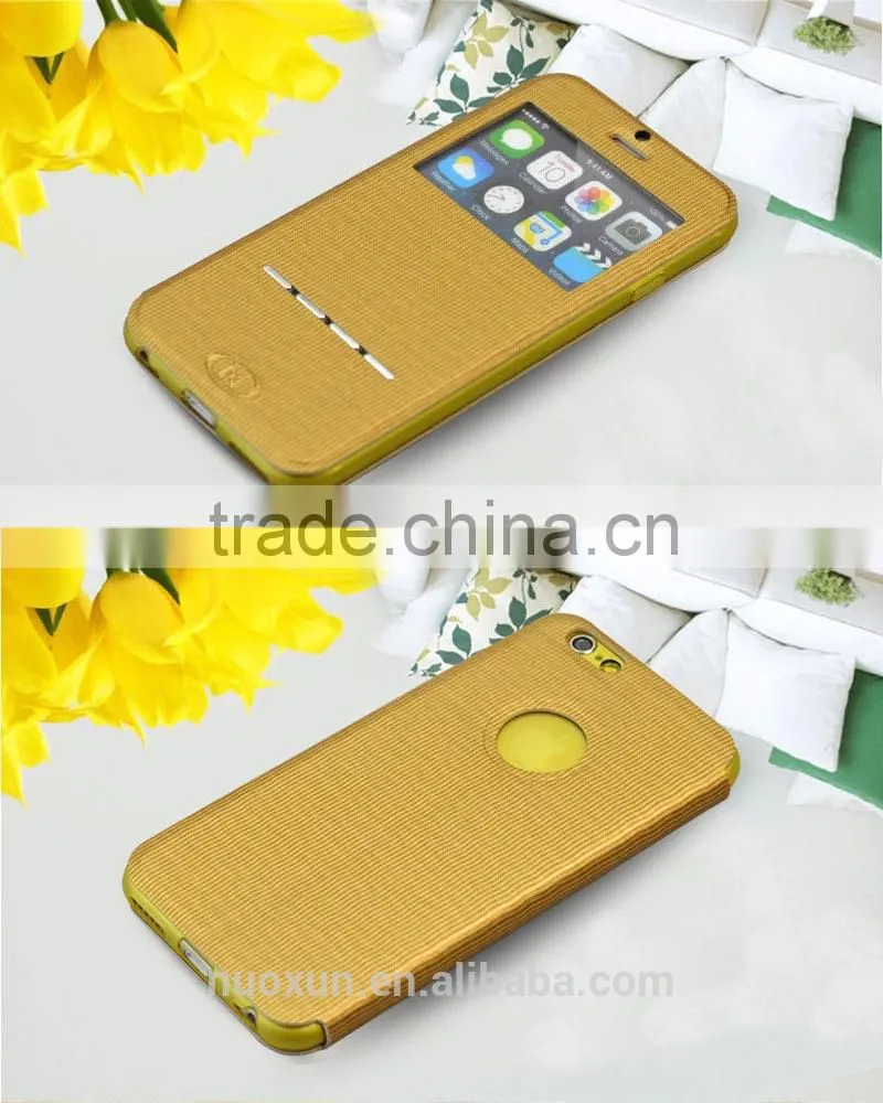 Leather case Cover for iphone 6 high Quality leather cover case for iphone 6/iphone6 Plus