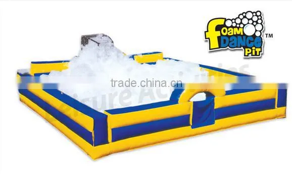 inflatable foam pit / foam dance pit for dance parties for sale