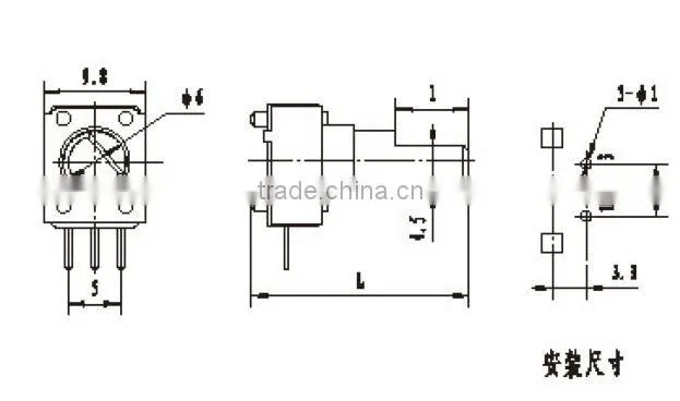 Potentiometers vav