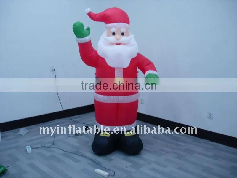 christmas santa inflatable
