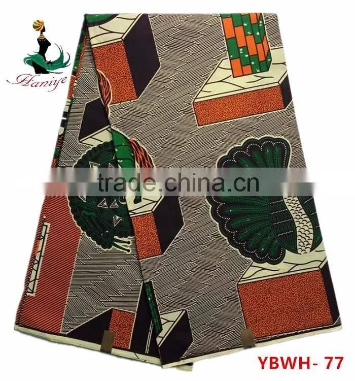 African Fabric For Sale Wax Prints Cotton Fabric for lady