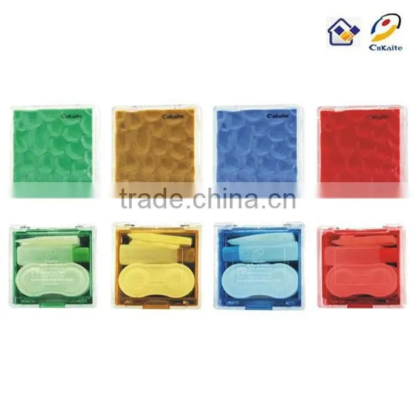 cheap transparent contact lens box Contact Lens Look Case