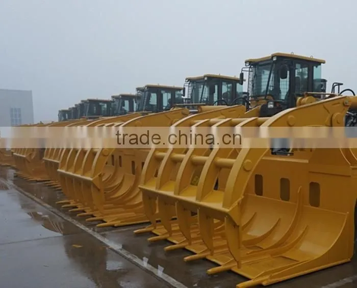 SDLG LG978 Wheel Loader Optional Equipment Big Quick-Change Log Grapple From OEM Factory
