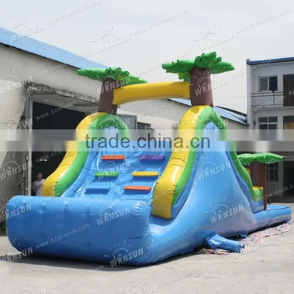 CE certificates durable giant inflatable water slide for adult