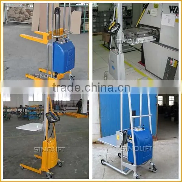 2015 SINNOLIFT EPF Mini Electric Pallet Stacker with Fixed Forks