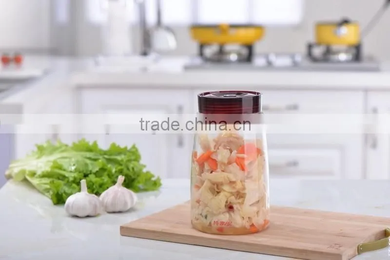 2016 Hot sale Glass Mason glass storage jar for kitchen use