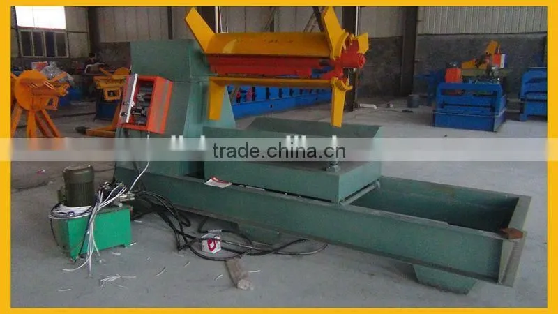 hydraulic steel coil decoiling machine