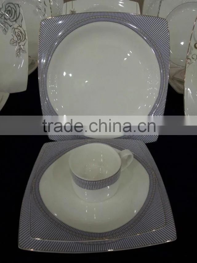86pcs Bone china Dinner set/dinnerware sets/porcelain dinner plate