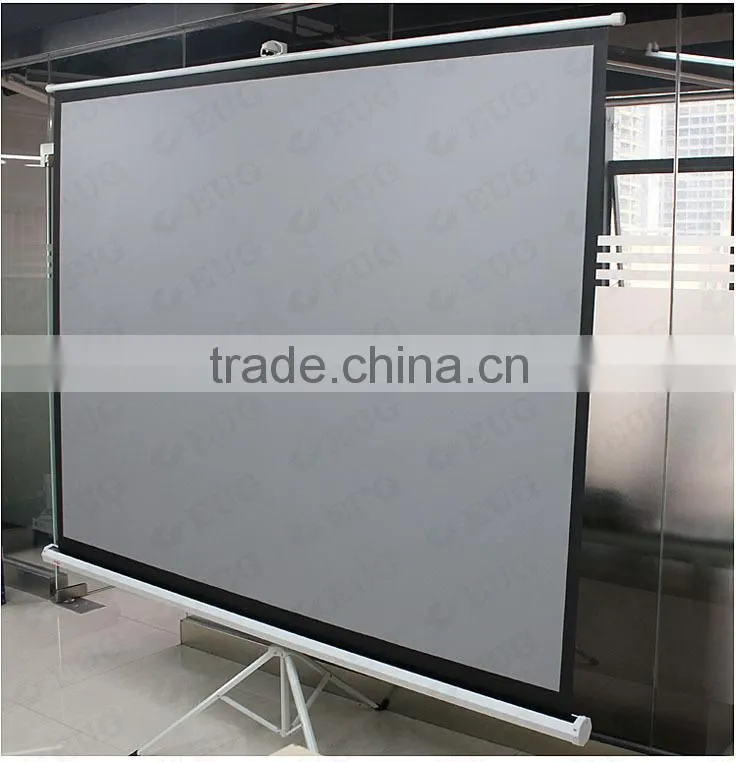 new design 3d projector screens / holographic portable rear projection with folding screen