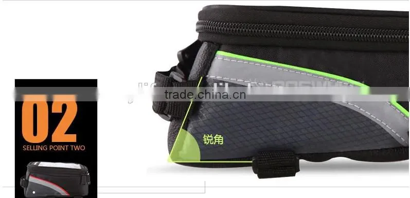 Bicycle Waterproof Smartphone Bag Bike Handlebar Phone Bag Touchscreen bag