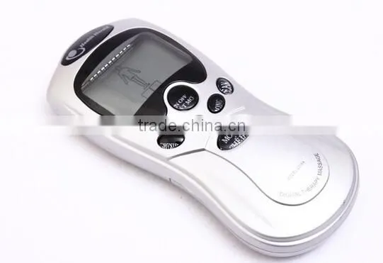 rohs 4 pads digital electronic wave hand acupoint vacuum massage pulse magnetic blood circulation therapy machine