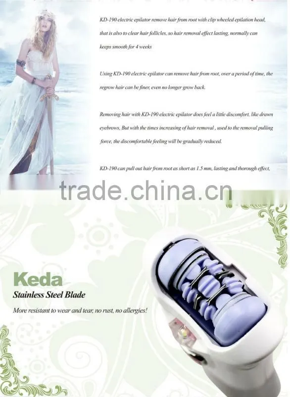 New Men Battery Electric Epilator