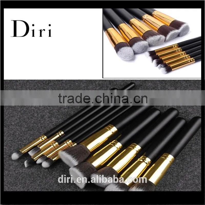 Top quality synthetic hair eyeshadow makeup brush set