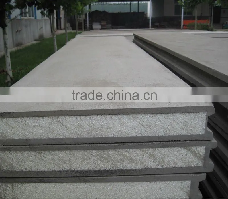 Light weight eps cement sandwich wall panel production line