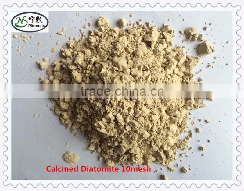 Diatomaceous earth diatomite absorbent with high absorbent capacity