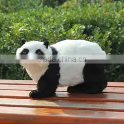 Wholesale furry custom huggable giant panda toy