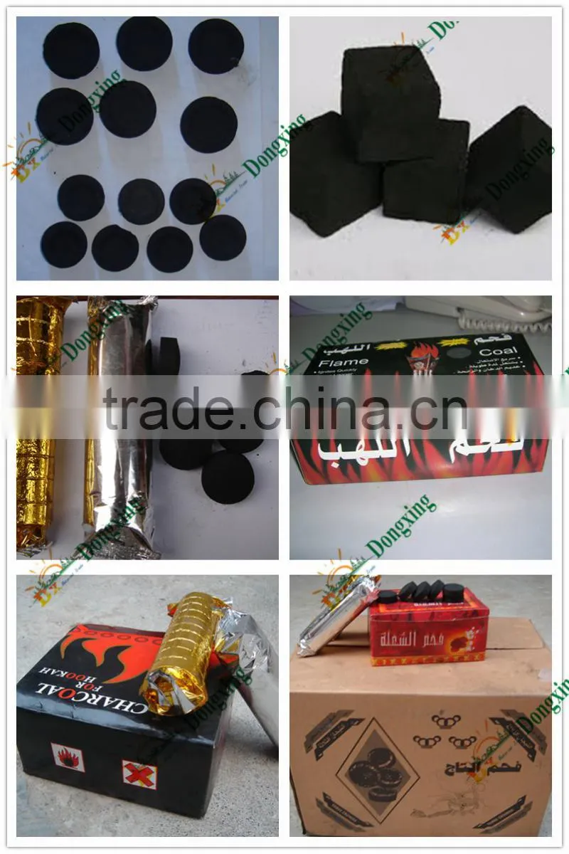 cubic coconut hookah shisha charcoal making machine
