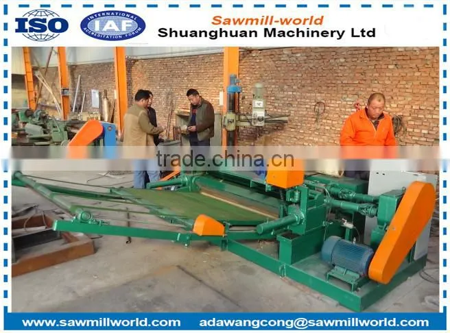 Wood Log Veneer Peeling Machine Plywood Veneer Peeling Making Machine