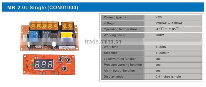 CON01004 universal remote controller gsm pump controller