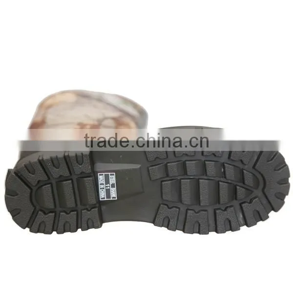Mens Lightweight Camouflage/Camo Neoprene Hunting Boots