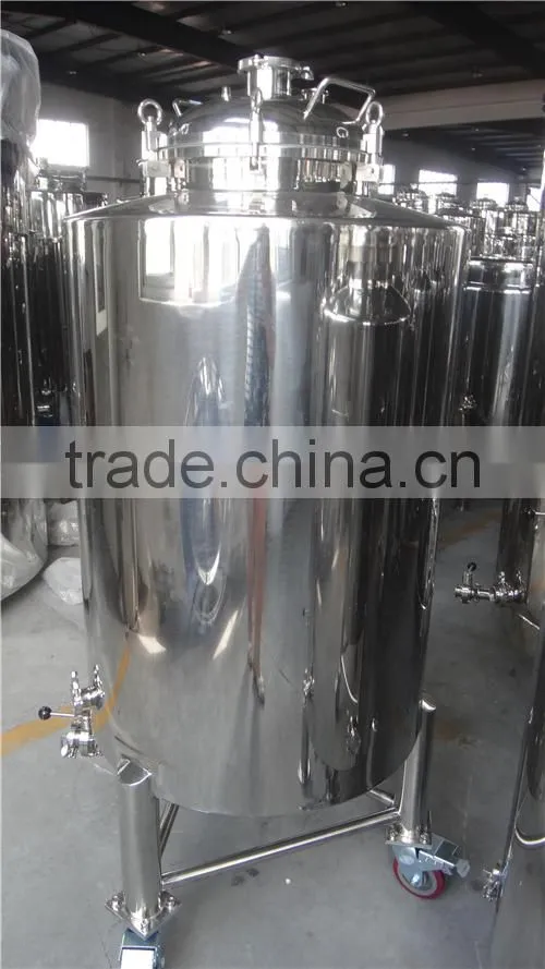 stainless steel movable jacket fermenter