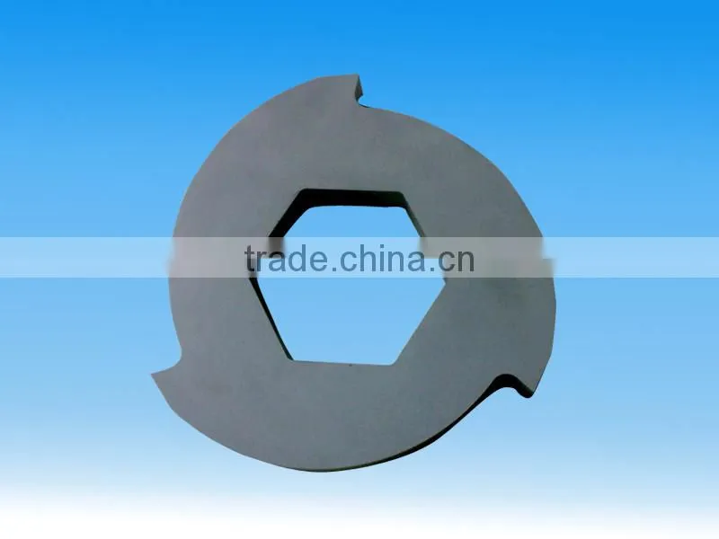 Metal guillotine shearing blades