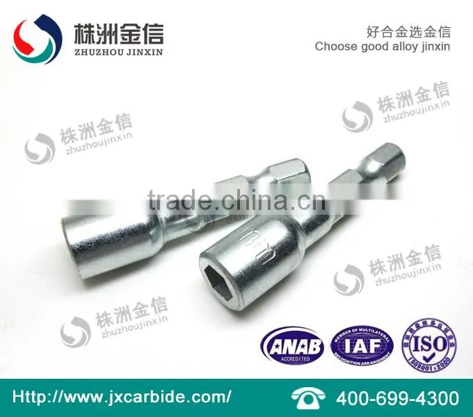 Tungsten Carbide for JX8.0 Power tool parts carbide tire studs gun and stud insertion tool