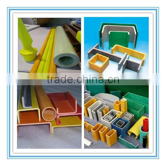 Fiberglass reinforced plastic FRP multi-function pultruded Structural profiles