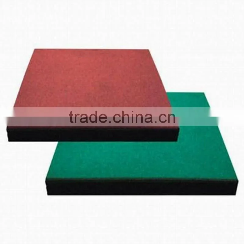 Gym rubber mat ,10mm-50mm rubber flooring tile .rubber floor mat