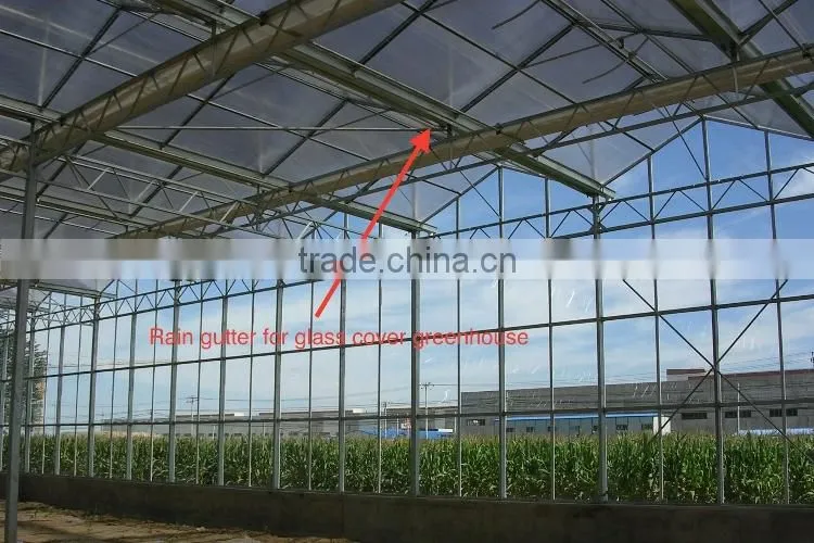 2015 hot sale galvanized steel rain gutter