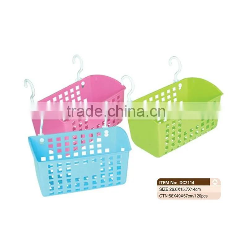 Dormidory Bedside Storage Plastic Hanging Baskets