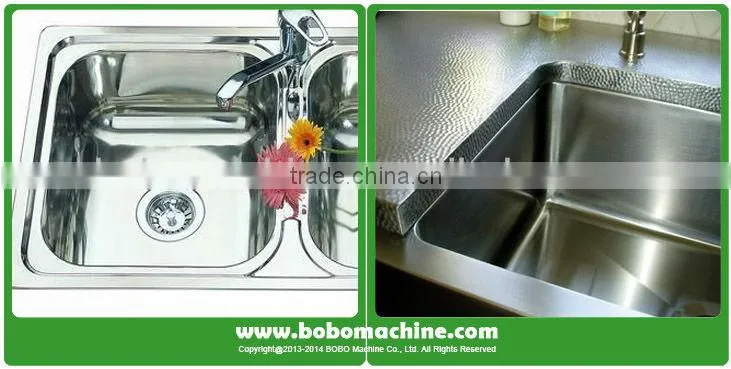 Automatic metal tank polishing machine