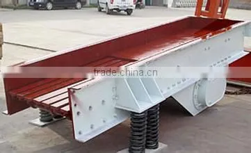 With high wear-resistant material and working more smoothly, low energy consumption Stone vibrating feeder