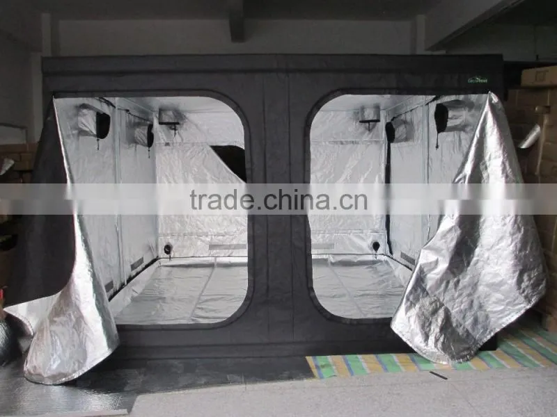 Heavy Duty 2.4x2.4x2cm Mylar Plant Grow Tent for Hydroponics System