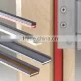 Graphite based fire rated seal strip for fire door