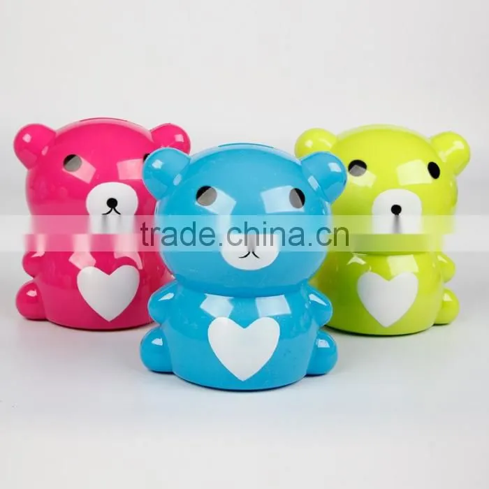 Plastic Little Bear Saving Bank
