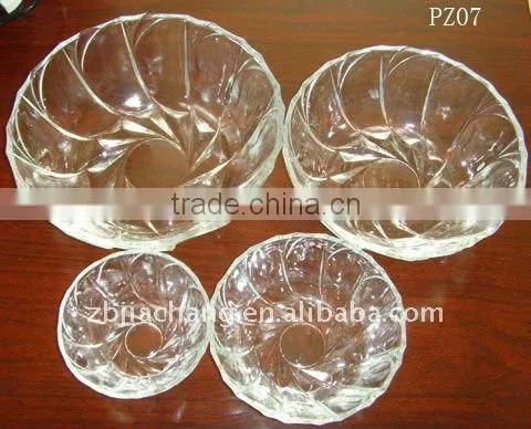 colored glass bowl