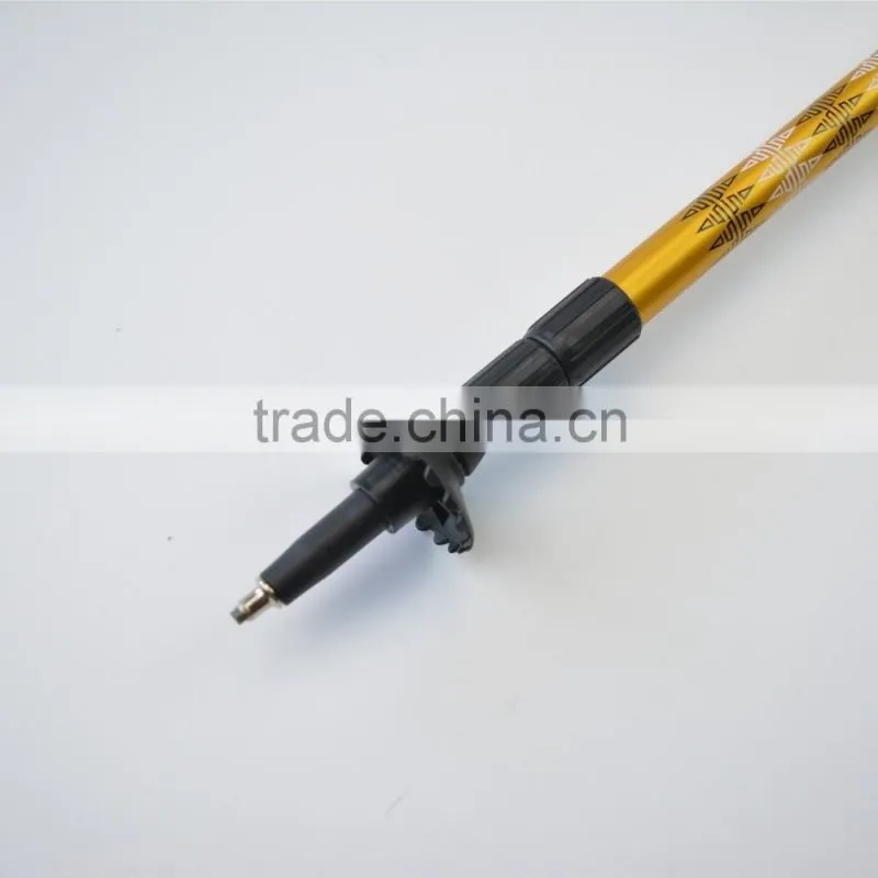 Aluminum trekking pole, PP handle, internal lock, 3 sections SZ15512