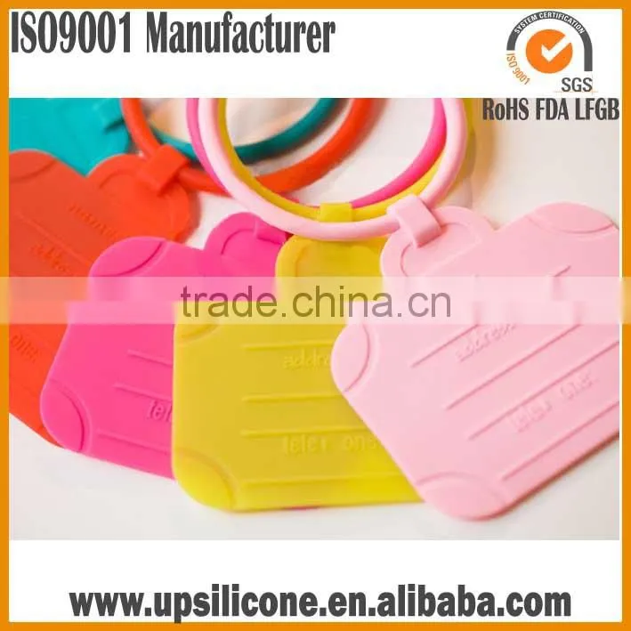 pvc luggage tag cute colorful