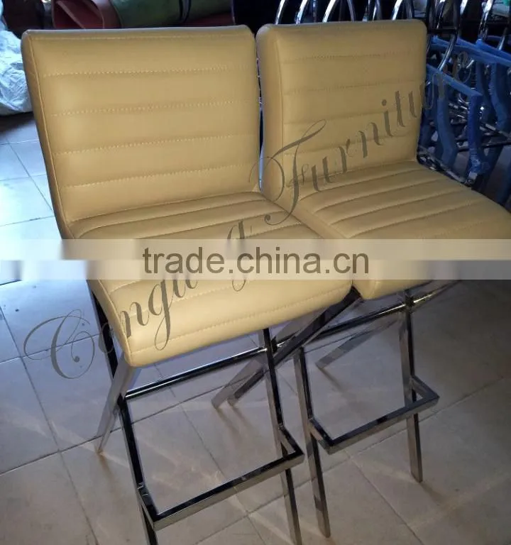 B8022 stainless steel bar stool high chair bar chair for bar