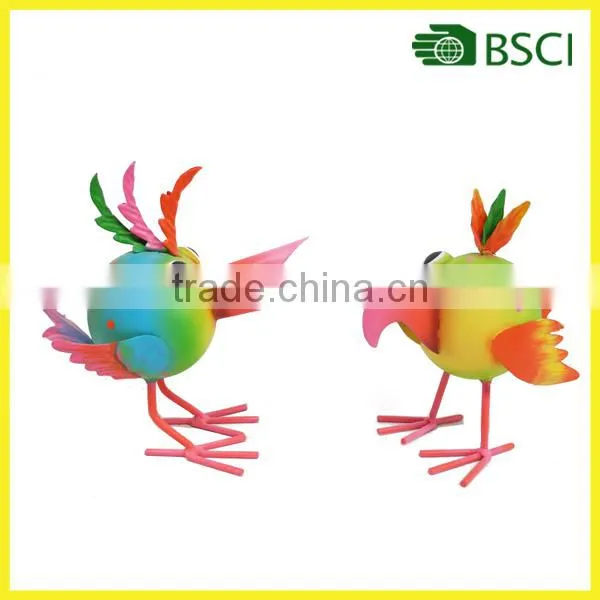 YS15423 little birds metal craft birthday gift for home decoration