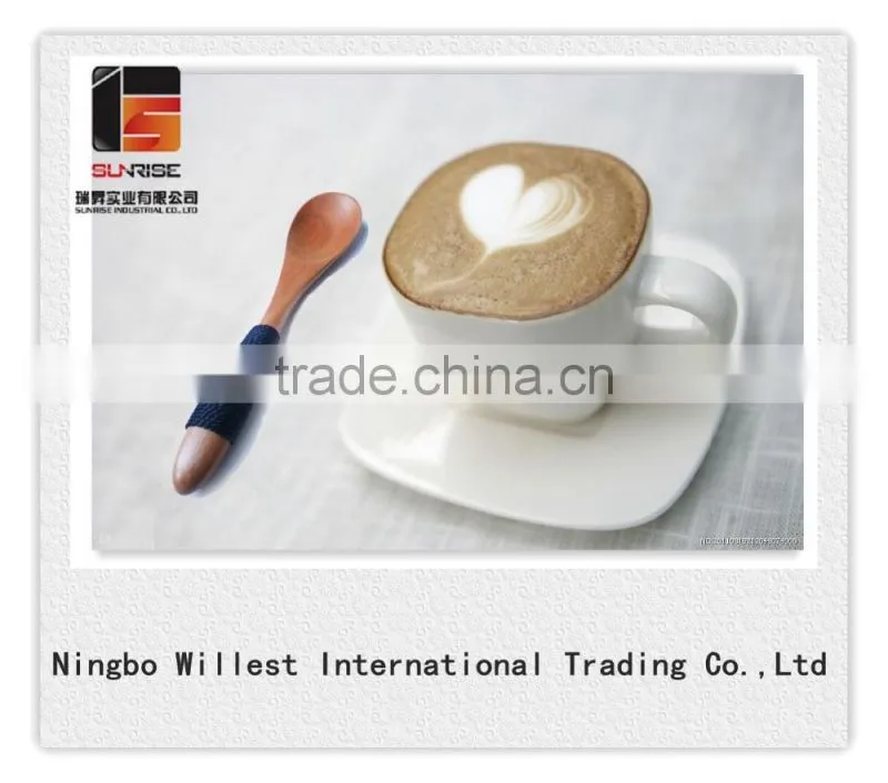 Profesional manufacture wooden coffee spoon, salt or spice kitchen spoons