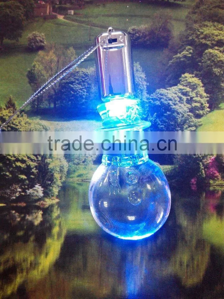 2015 new design acrylic pendants with LED